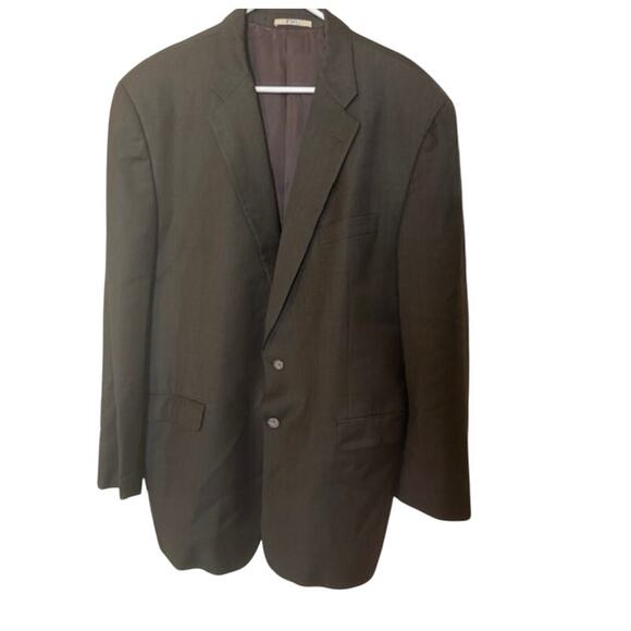 Burberry Vintage Cashmere Wool Gray Blazer 48L - Picture 11 of 11